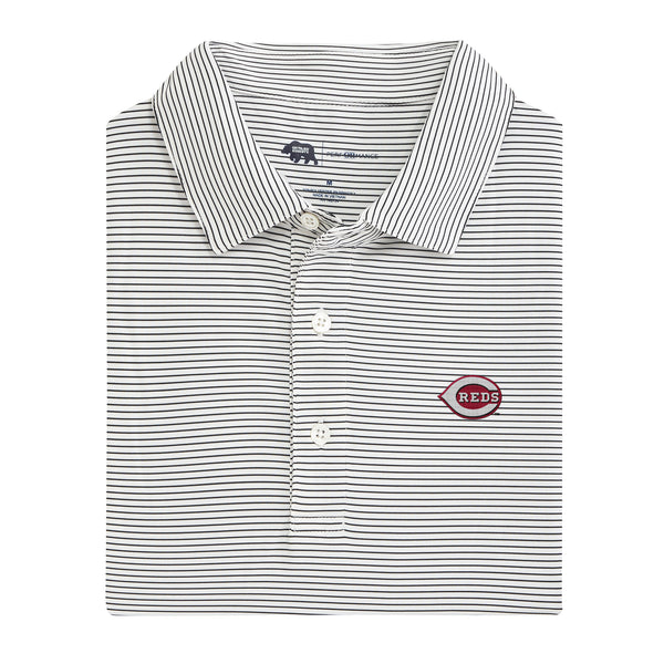 Cincinnati Reds Birdie Stripe Performance Polo – Onward Reserve