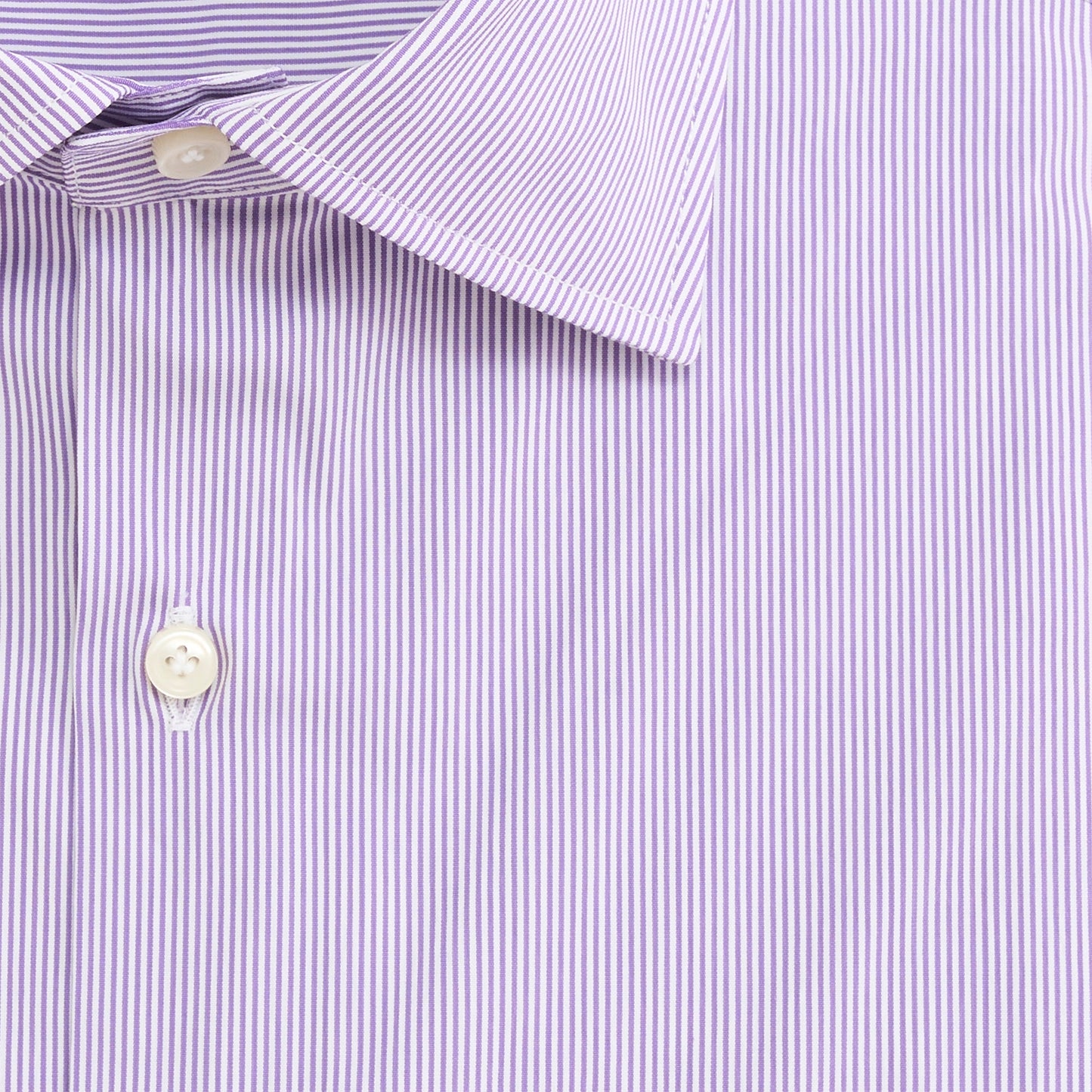 Daybreak Ticking Stripe Reserve Spread Collar - Daybreak