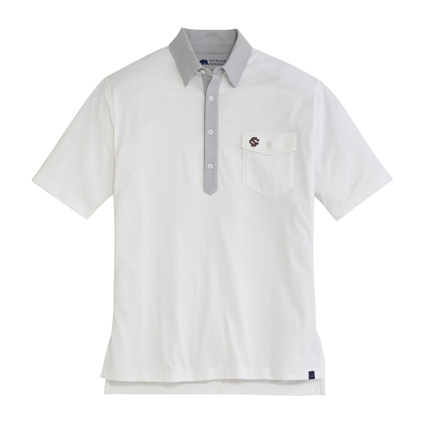 South Carolina Baseball SC Old School Rivalry Polo - Harbor Mist