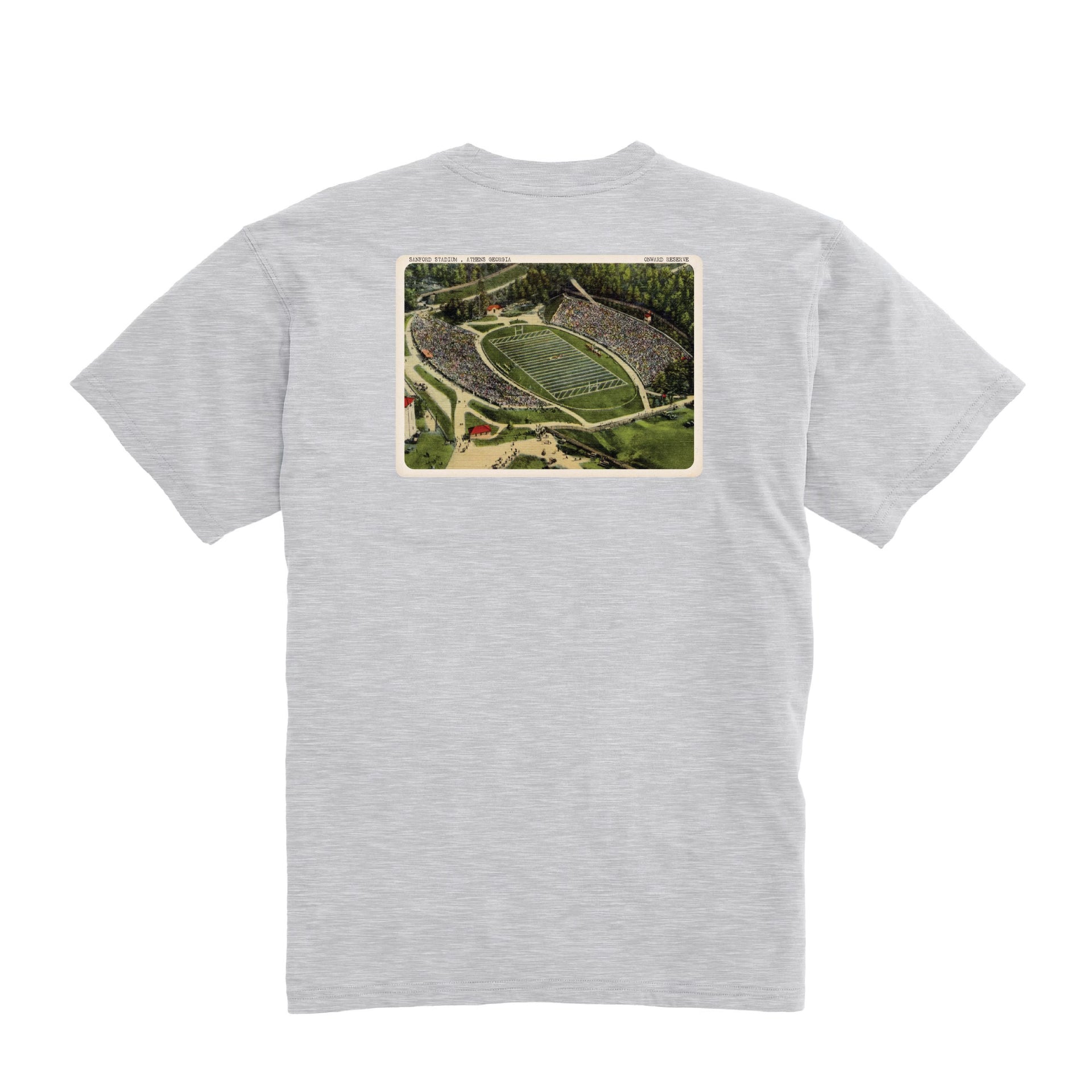 FCRB INTERSTATE STADIUM TOUR GAME SHIRTネ Sanford Stadium Postcard Short Sleeve Tee – Onward Reserve