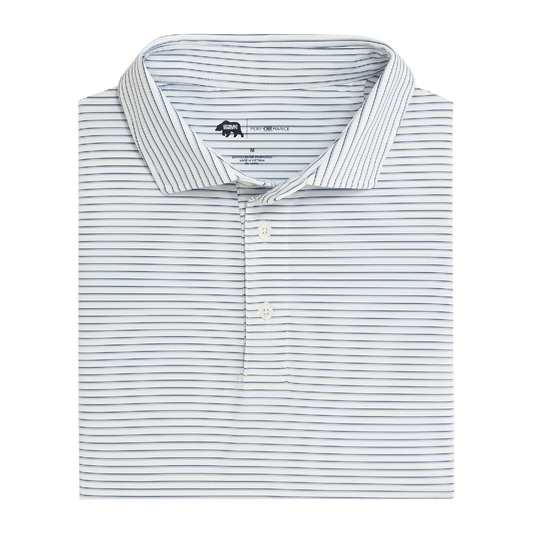 Scout Stripe Performance Polo - True Navy
