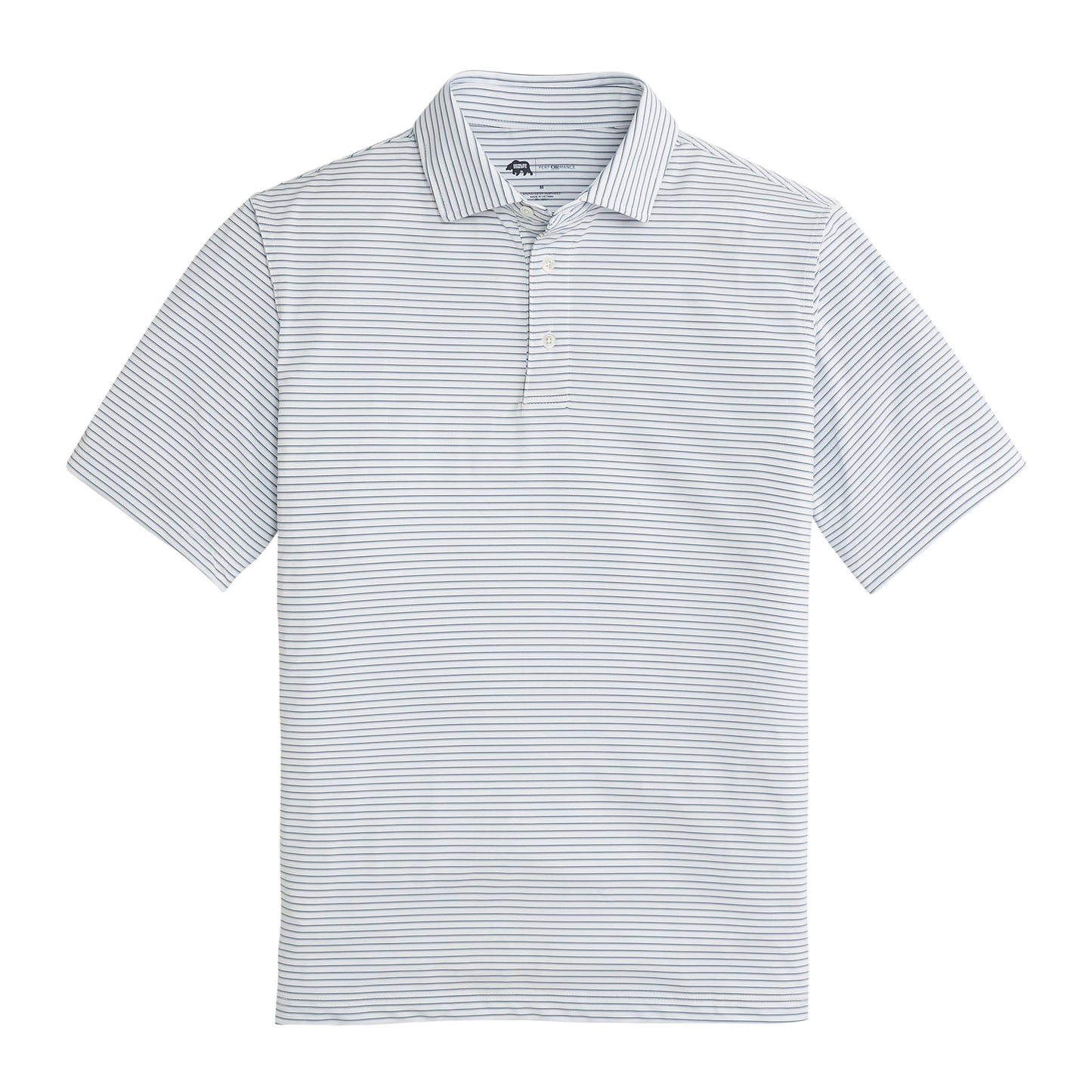 Scout Stripe Performance Polo - True Navy