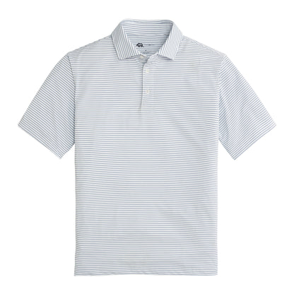 Scout Stripe Performance Polo - True Navy