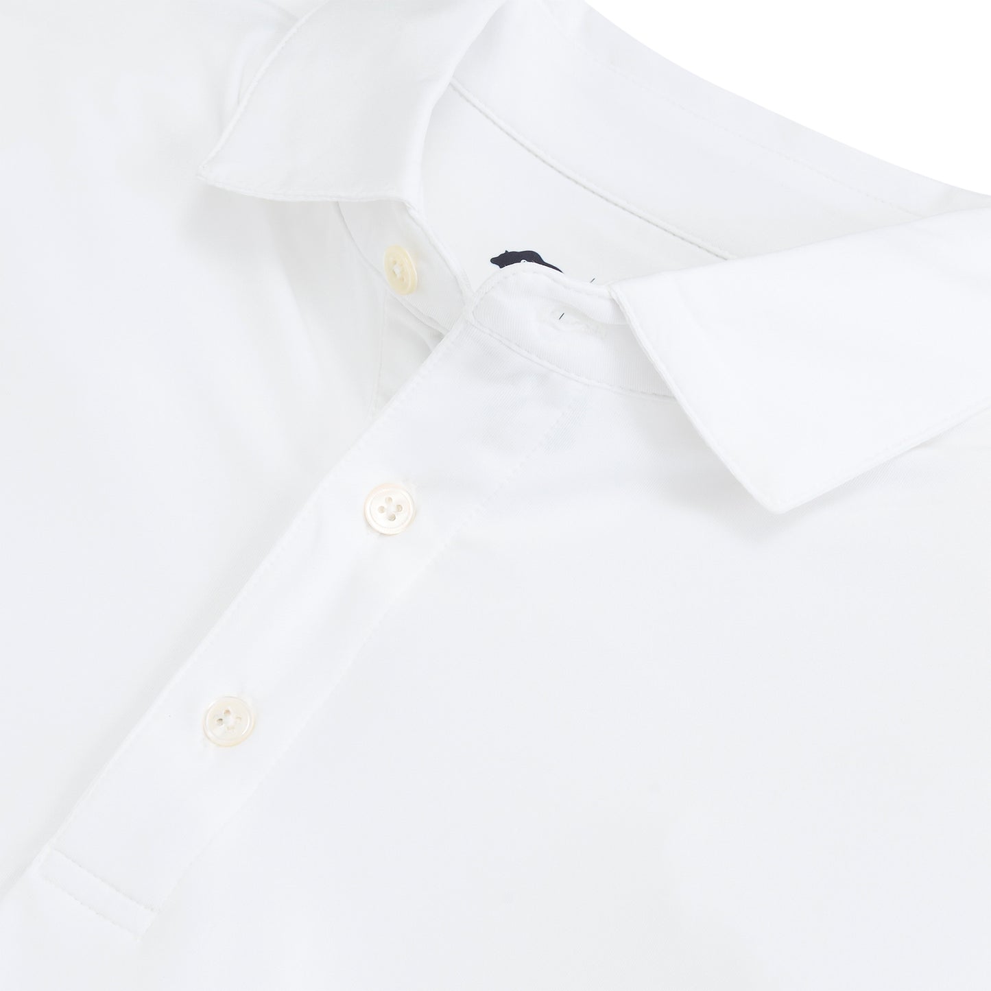 Solid Performance Polo - White