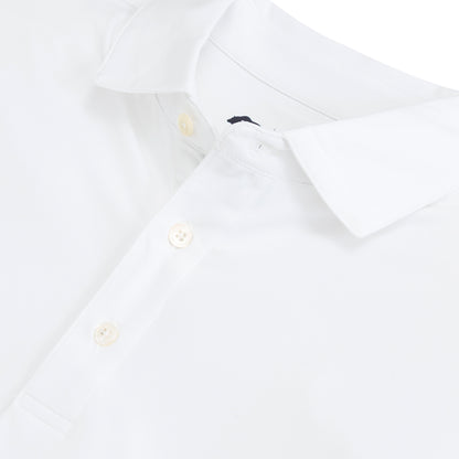 Solid Performance Polo - White