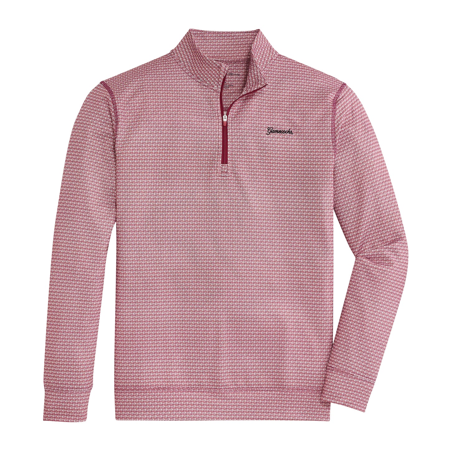 South Carolina Printed Performance Pullover - White
