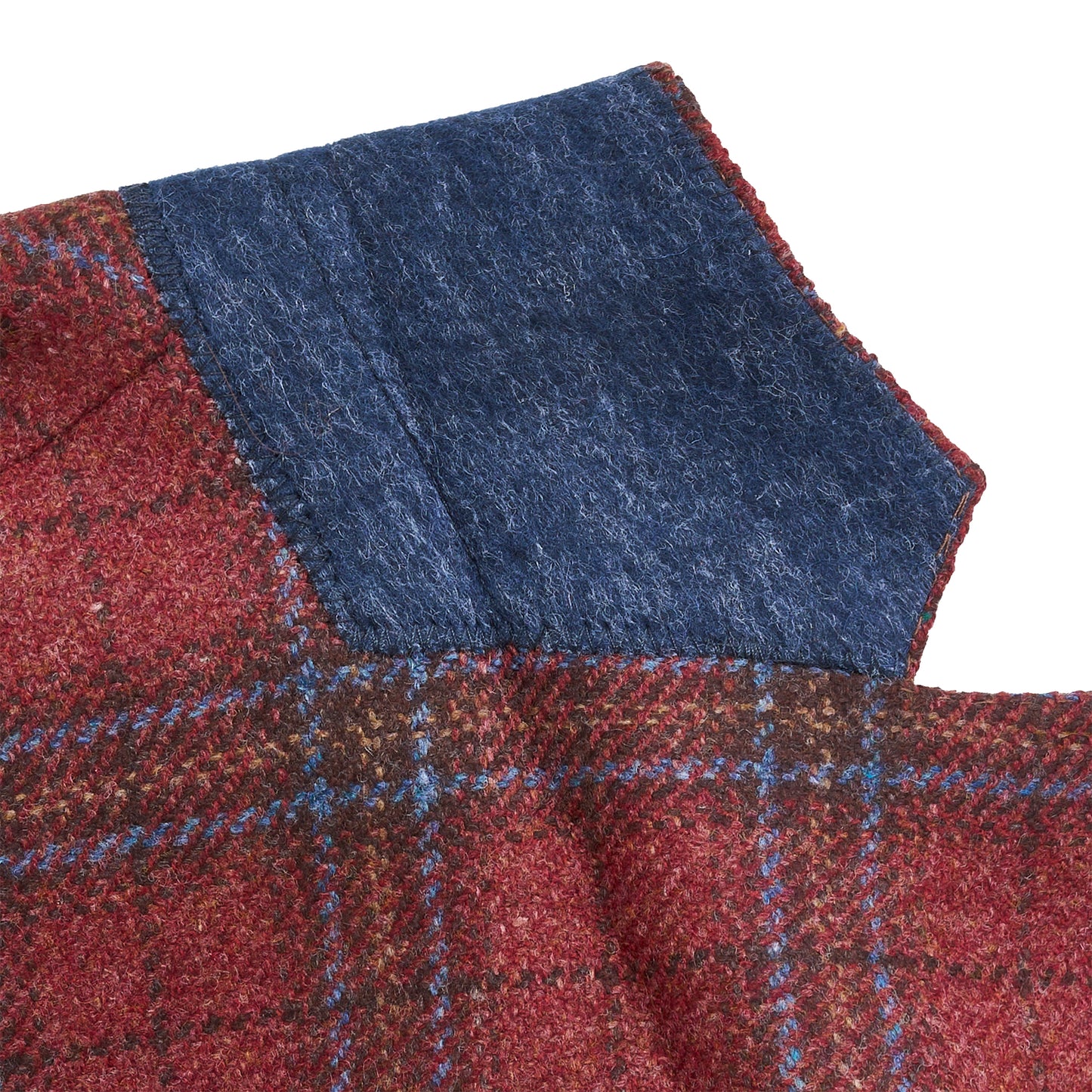 Di Pray Brick Plaid Sport Coat - Brick Red