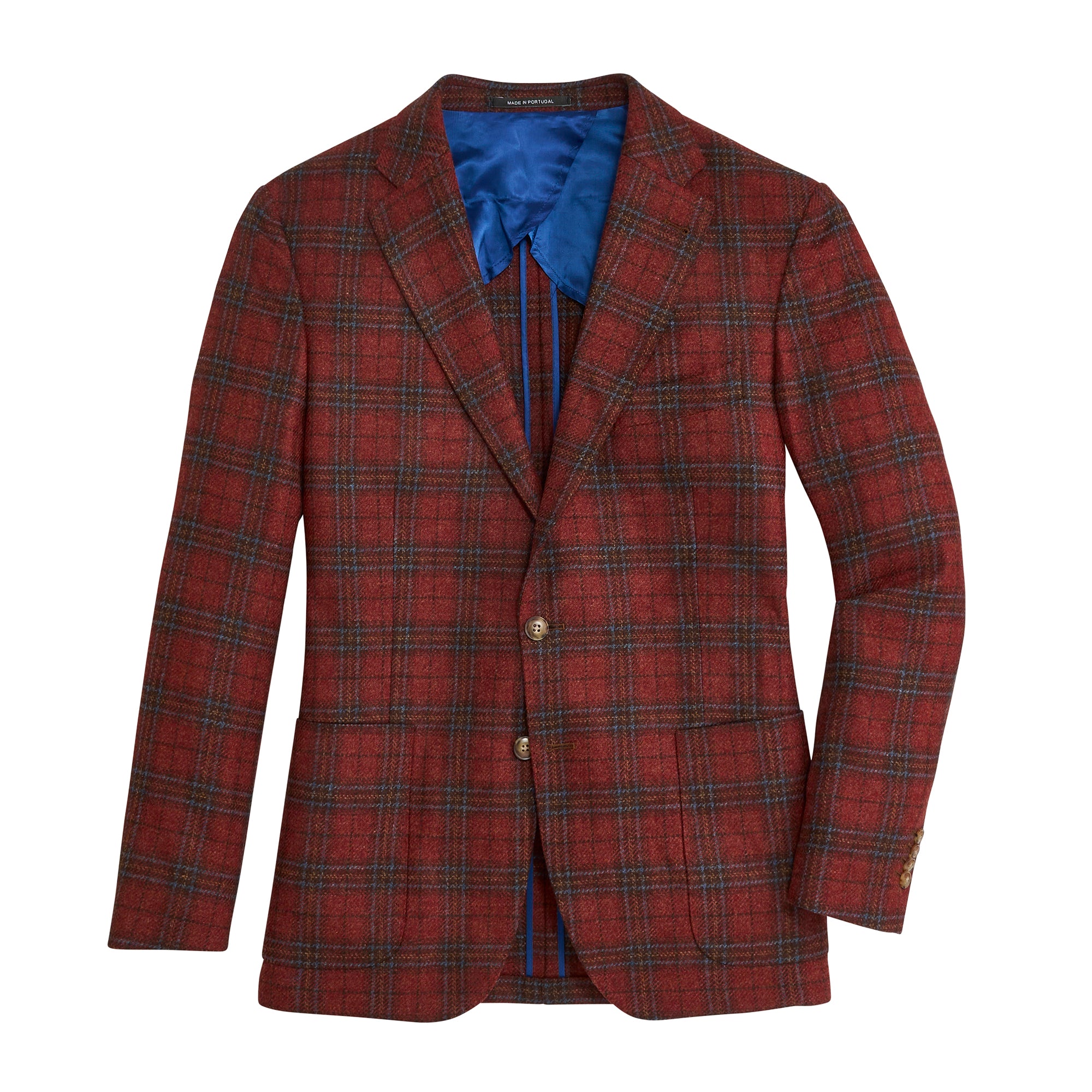 Di Pray Brick Plaid Sport Coat - Brick Red – Onward Reserve