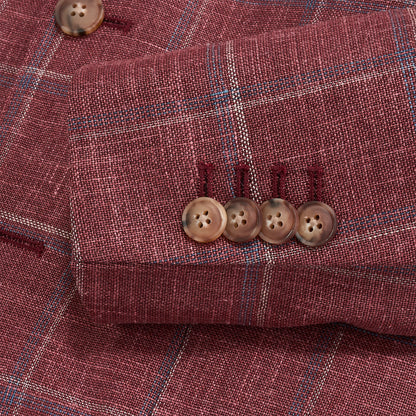 Loro Piana Bike Windowpane Sport Coat