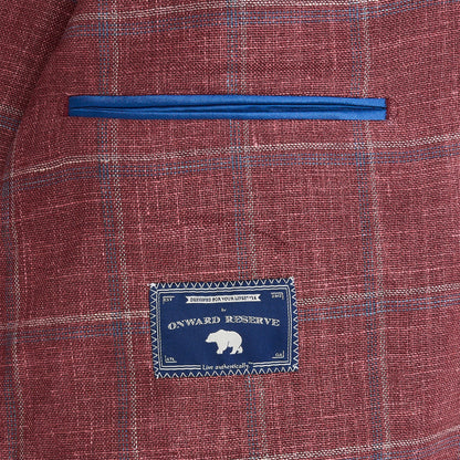 Loro Piana Bike Windowpane Sport Coat