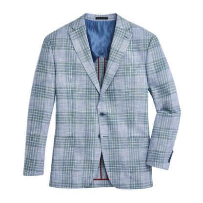 Barbera Clearwater Plaid Sport Coat