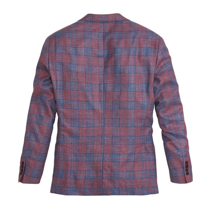 Reda Barberry Plaid Sport Coat