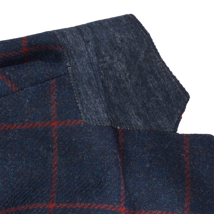 Di Pray Ensign Windowpane Sport Coat - Ensign Blue