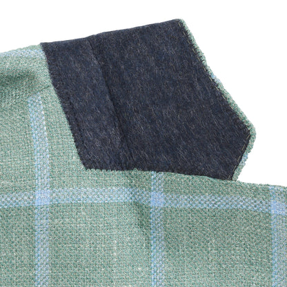Drago Surf Windowpane Sport Coat - Surf
