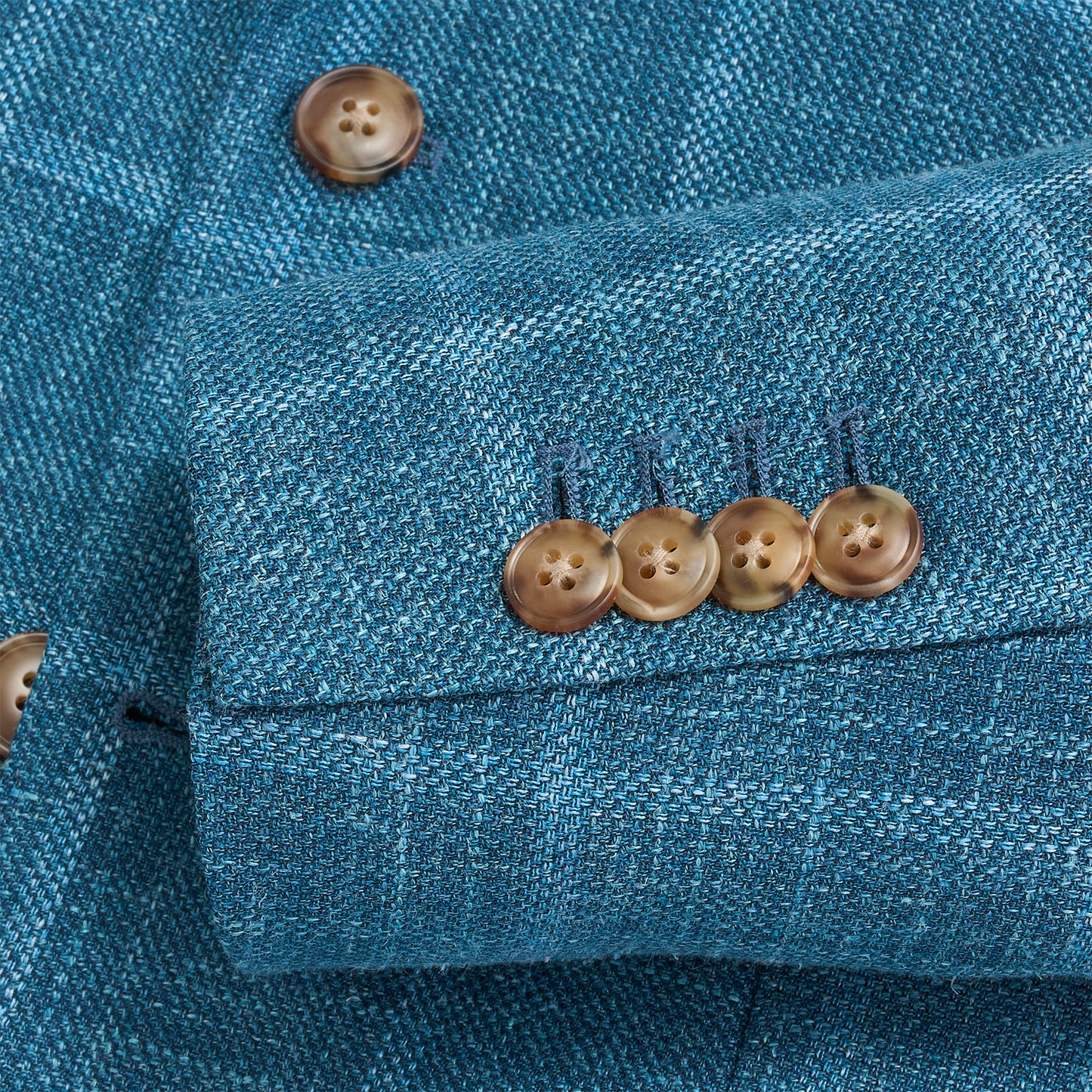 Drago Aquatic Windowpane Sport Coat - Aquatic