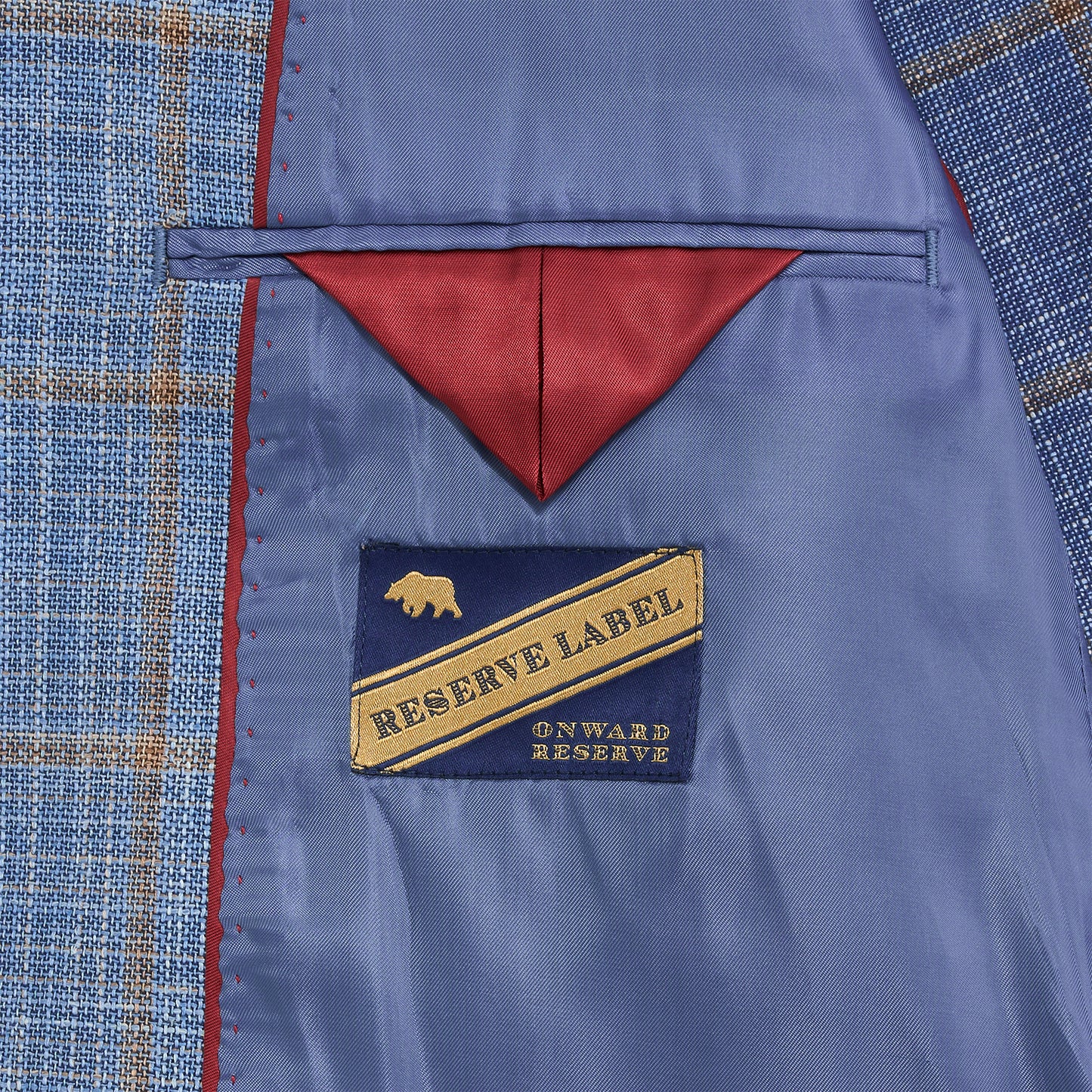 Fratelli Azurine Windowpane Sport Coat