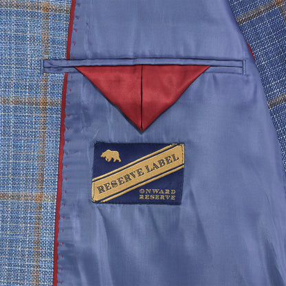 Fratelli Azurine Windowpane Sport Coat