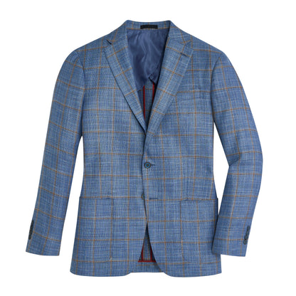 Fratelli Azurine Windowpane Sport Coat
