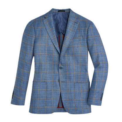 Fratelli Azurine Windowpane Sport Coat