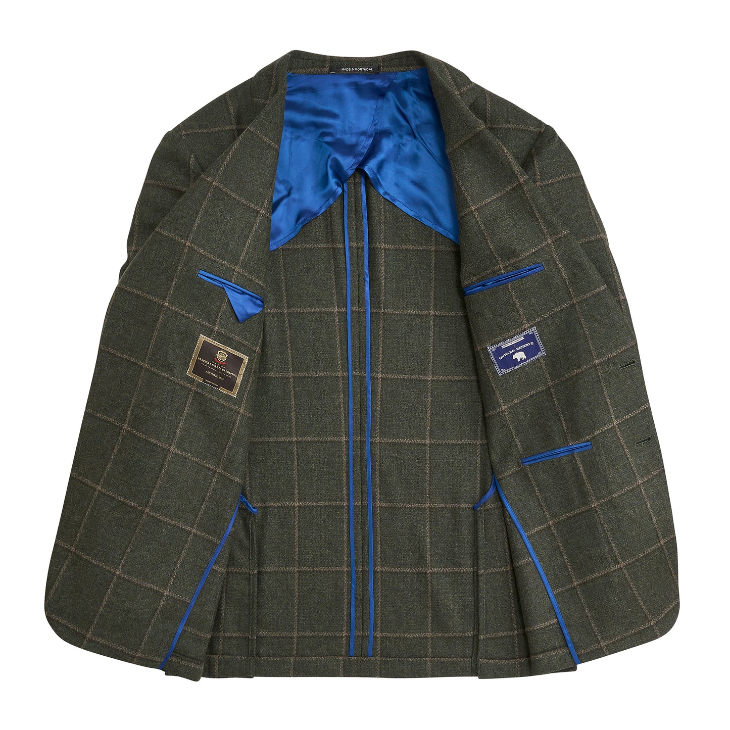 Fratelli Ivy Windowpane Sport Coat - Ivy