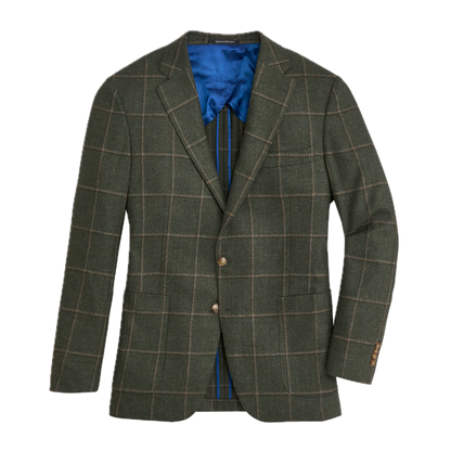 Fratelli Ivy Windowpane Sport Coat - Ivy