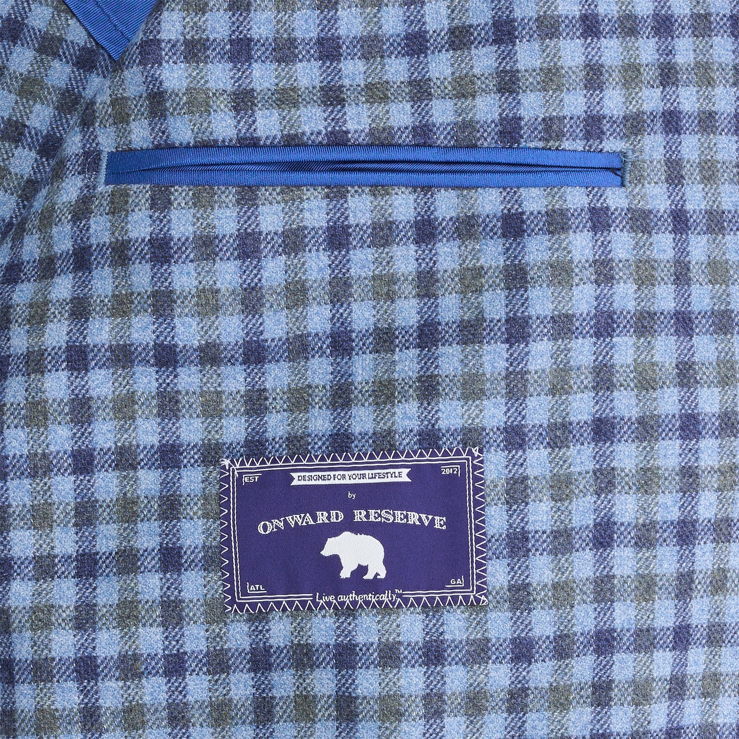 Fratelli Breeze Check Sport Coat - Breeze