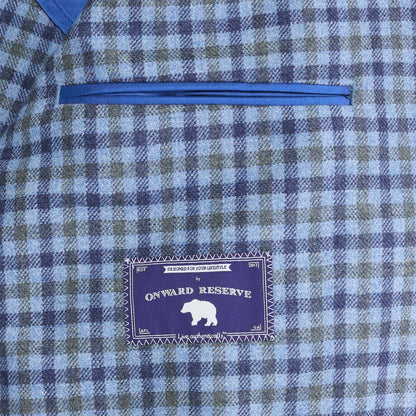 Fratelli Breeze Check Sport Coat - Breeze