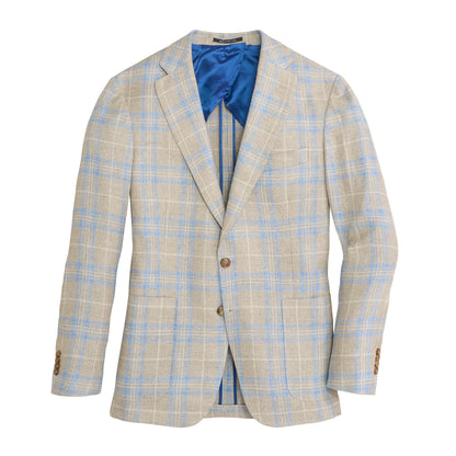 Fratelli Pelican Plaid Sport Coat - Pelican