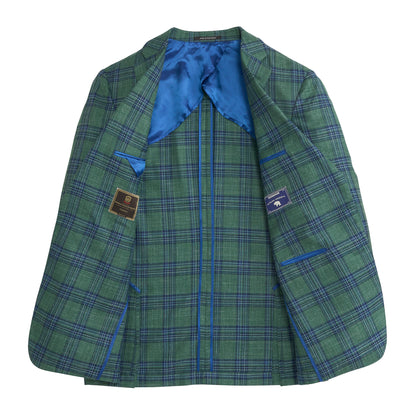 Fratelli Turf Plaid Sport Coat - Turf Green