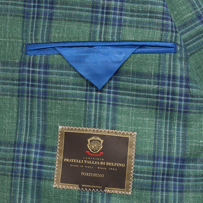 Fratelli Turf Plaid Sport Coat - Turf Green