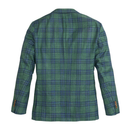 Fratelli Turf Plaid Sport Coat - Turf Green