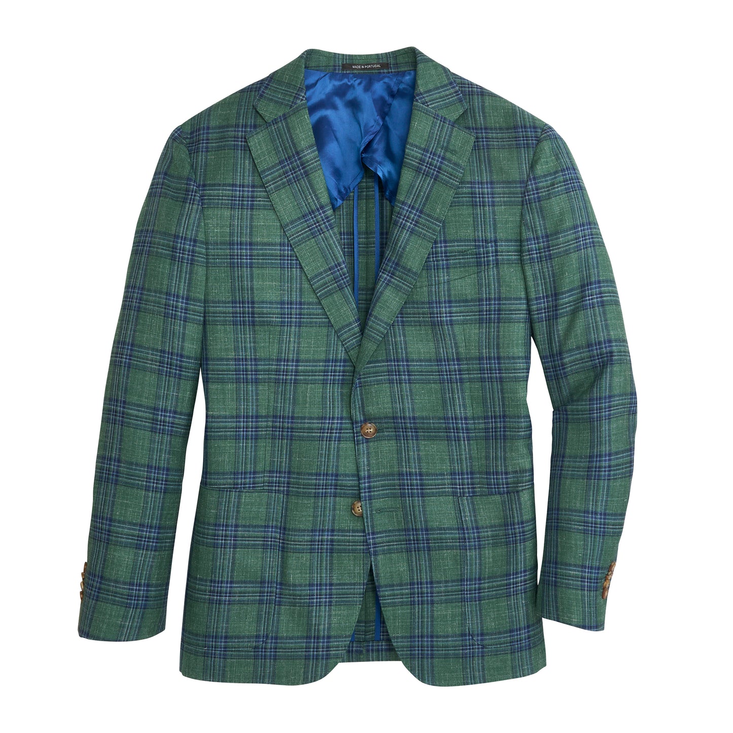 Fratelli Turf Plaid Sport Coat - Turf Green