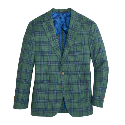 Fratelli Turf Plaid Sport Coat - Turf Green
