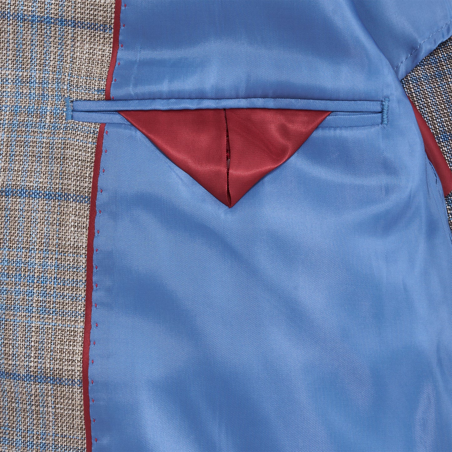 Loro Piana Cork Plaid Sport Coat - Cork