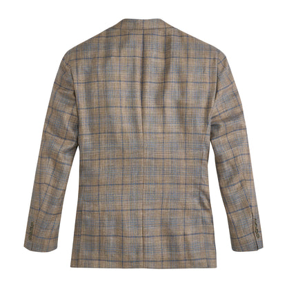 Loro Piana Cork Plaid Sport Coat - Cork