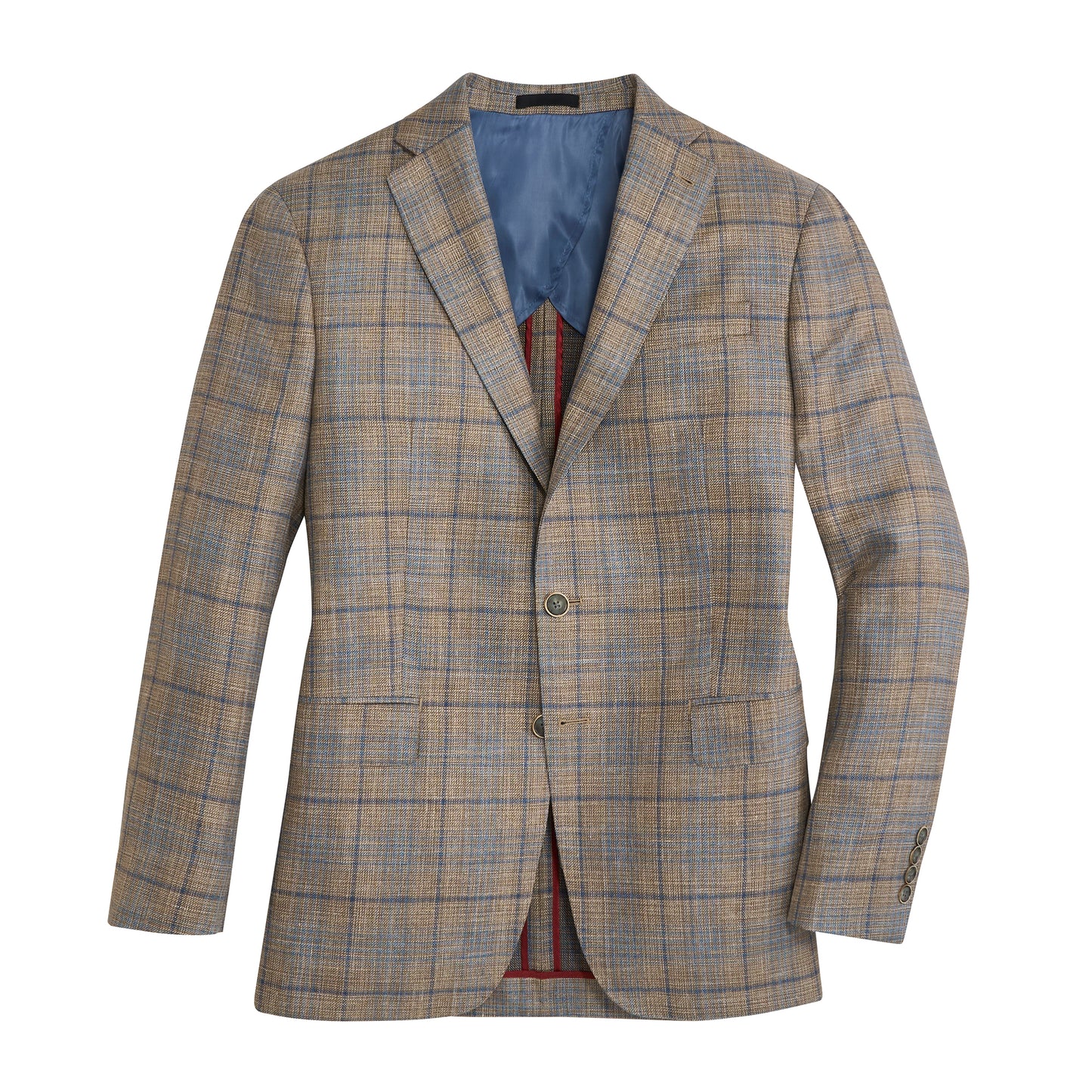 Loro Piana Cork Plaid Sport Coat - Cork