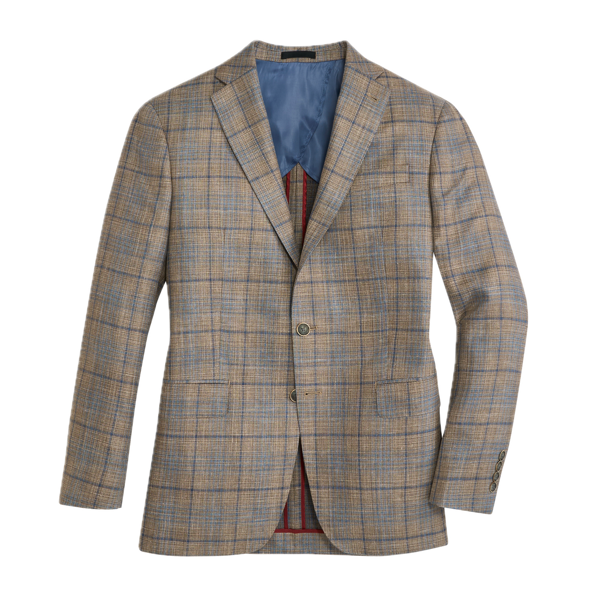 Cork Plaid Sport Coat - Cork