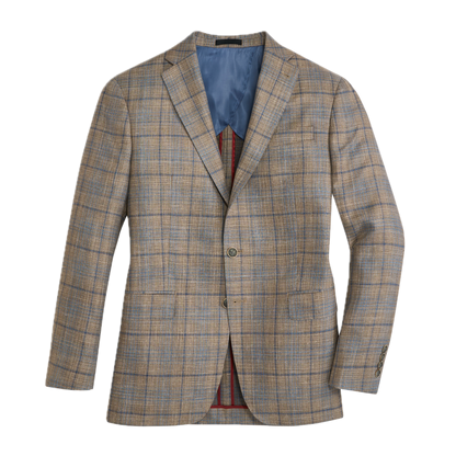 Cork Plaid Sport Coat - Cork