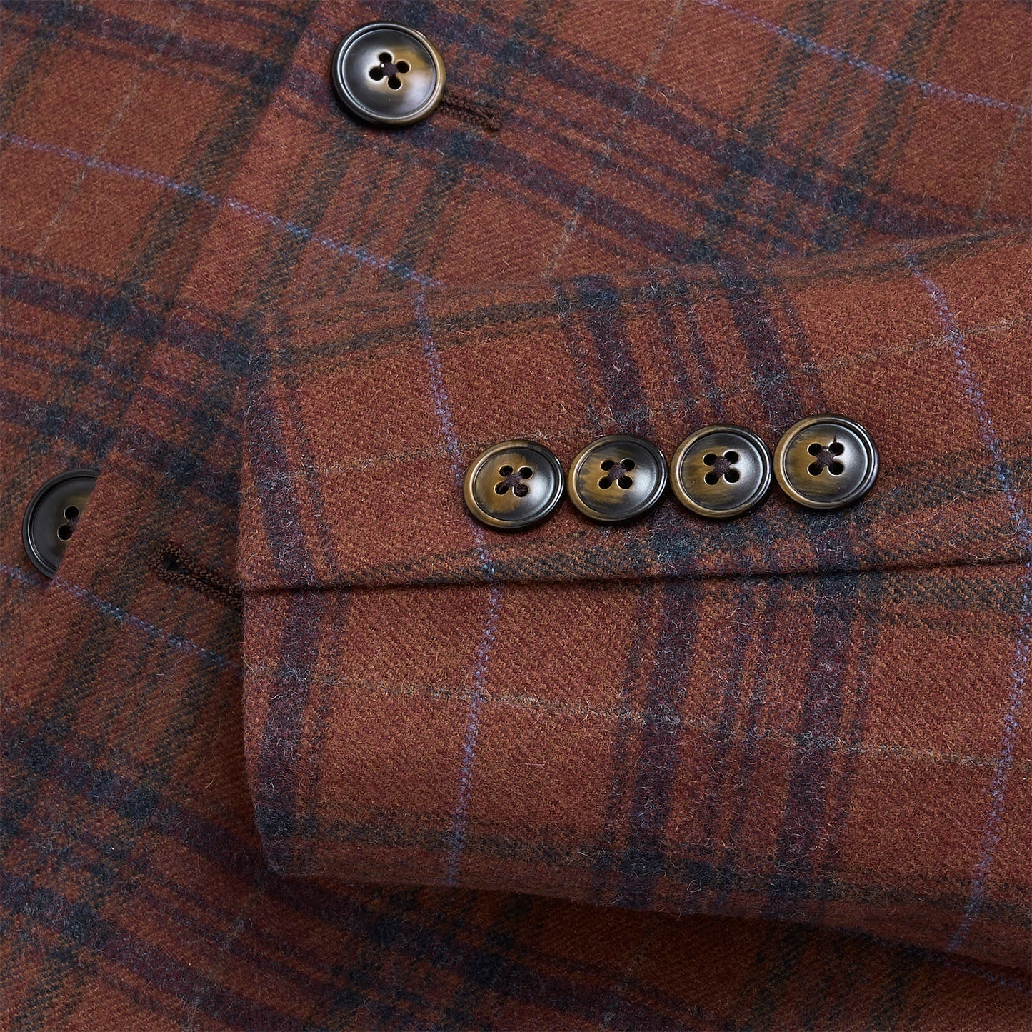 Botto Giuseppe Buckthorn Plaid Sport Coat