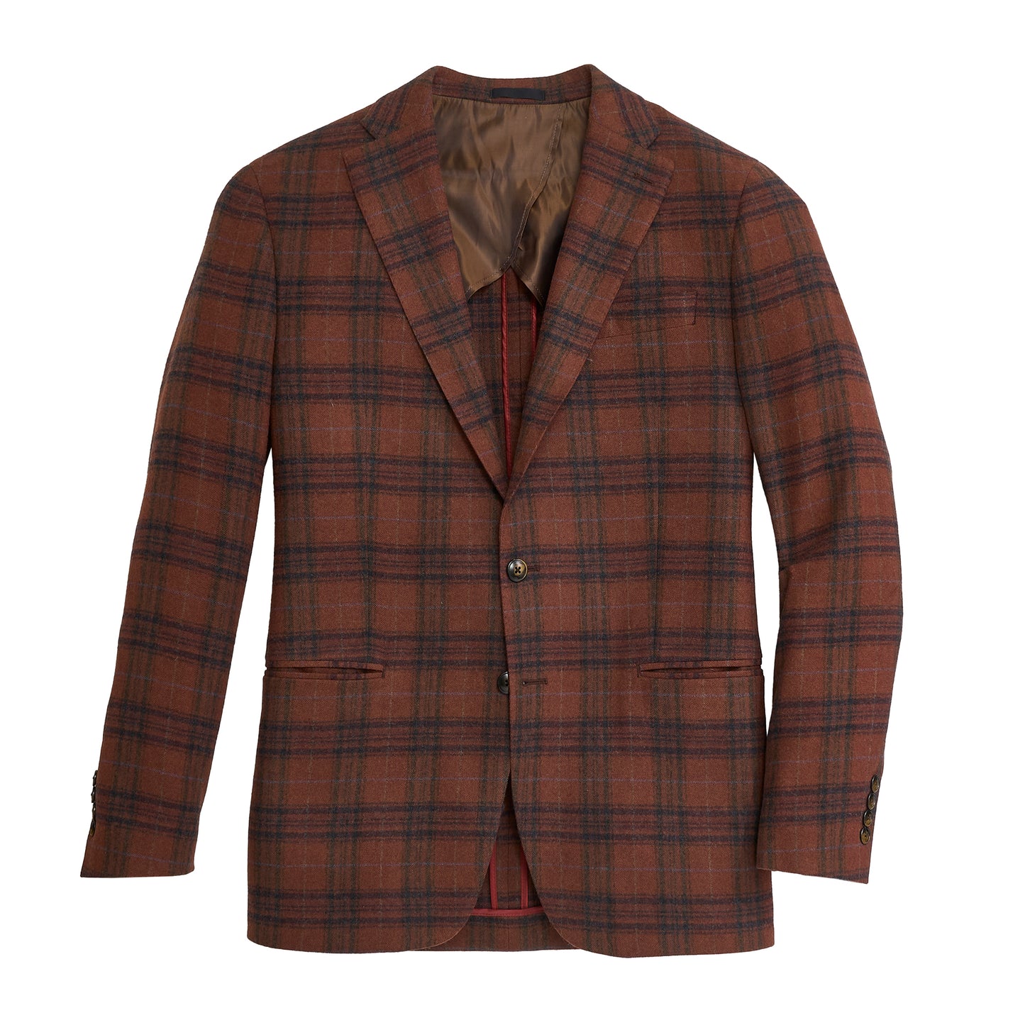 Botto Giuseppe Buckthorn Plaid Sport Coat