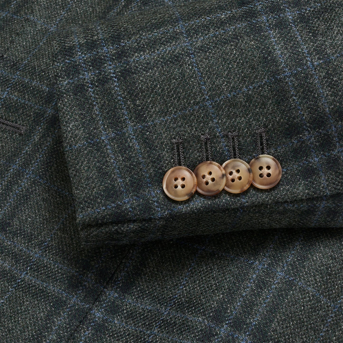Loro Piana Deep Grass Plaid Sport Coat