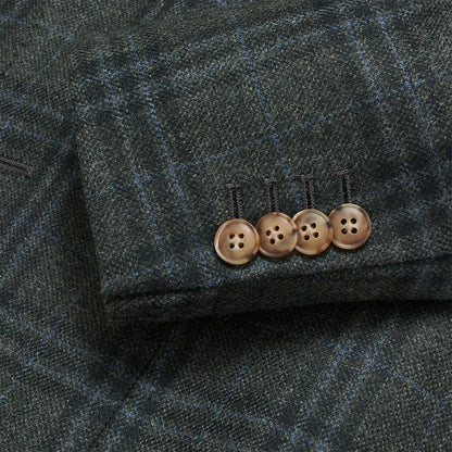 Loro Piana Deep Grass Plaid Sport Coat
