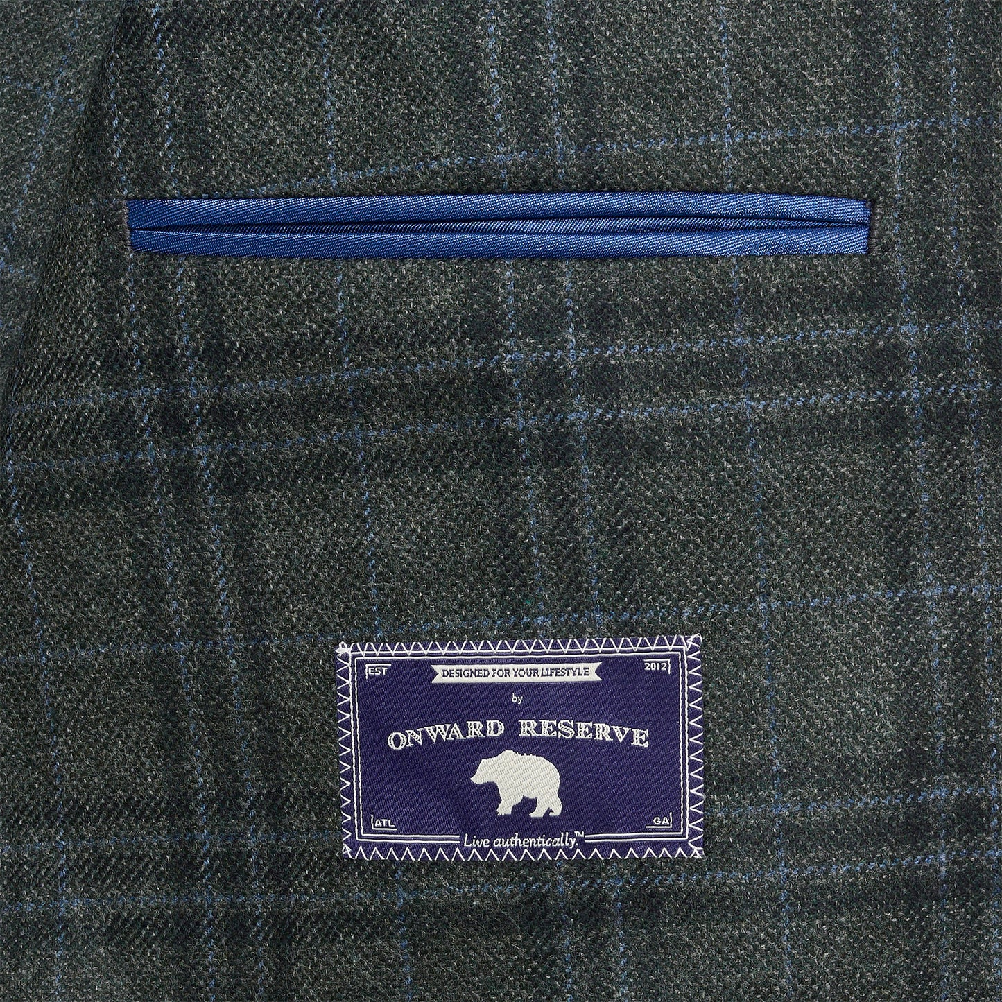 Loro Piana Deep Grass Plaid Sport Coat