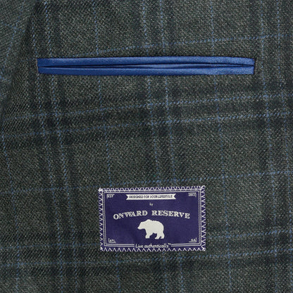 Loro Piana Deep Grass Plaid Sport Coat