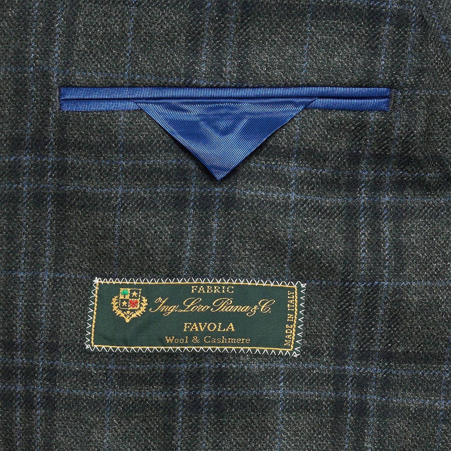 Loro Piana Deep Grass Plaid Sport Coat