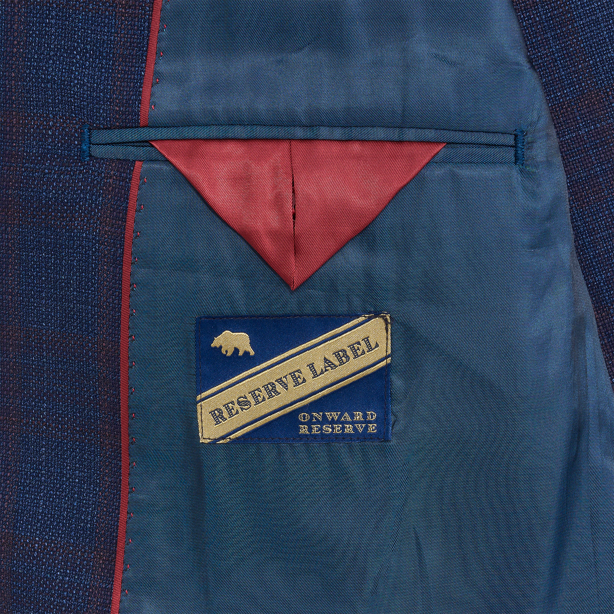 Guabello Heron Plaid Sport Coat - Heron