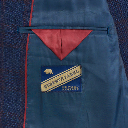 Guabello Heron Plaid Sport Coat - Heron
