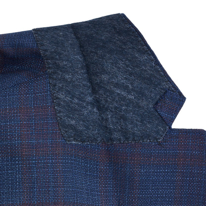 Guabello Heron Plaid Sport Coat - Heron