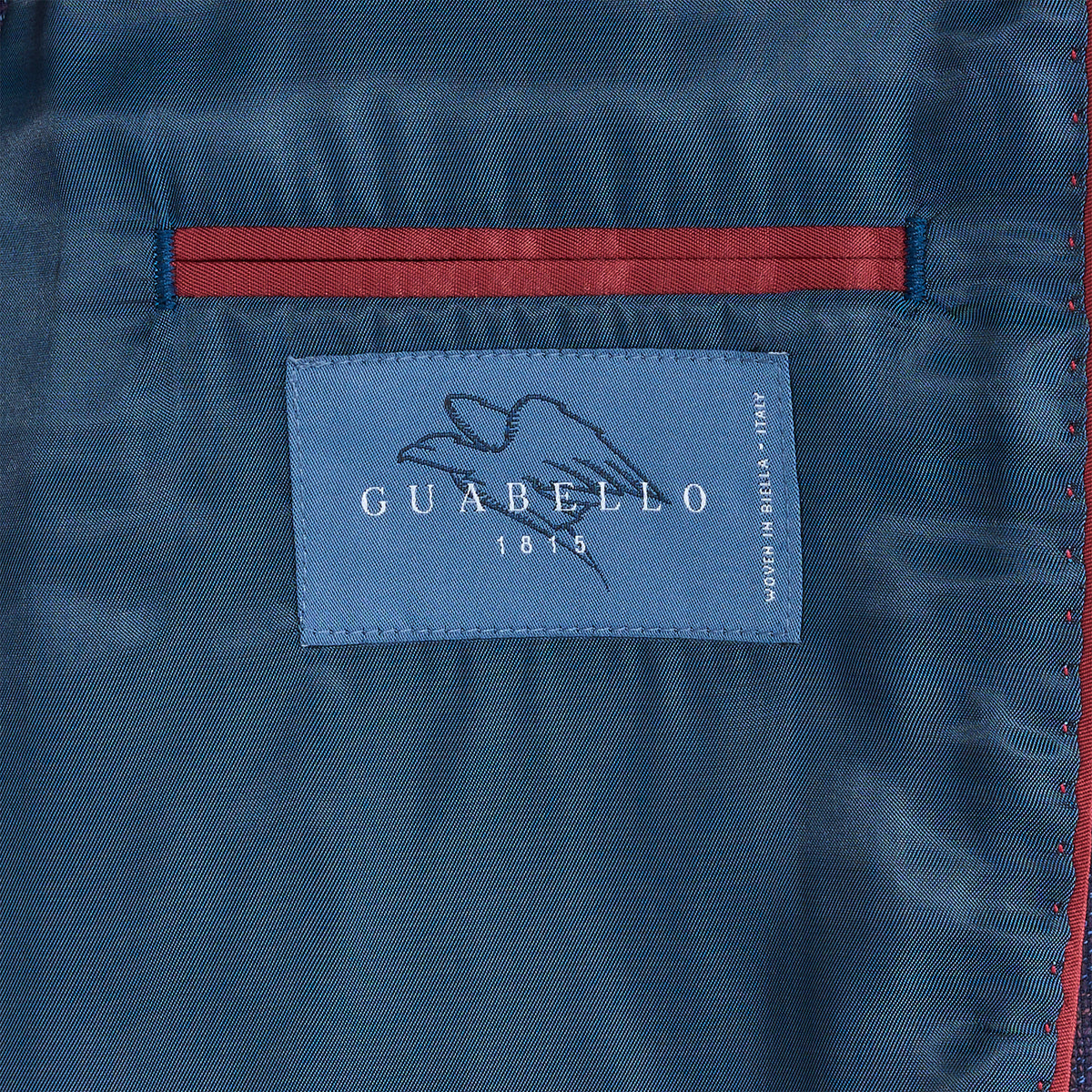 Guabello Heron Plaid Sport Coat - Heron