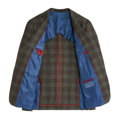 Guabello Sea Plaid Sport Coat - Sea Spray